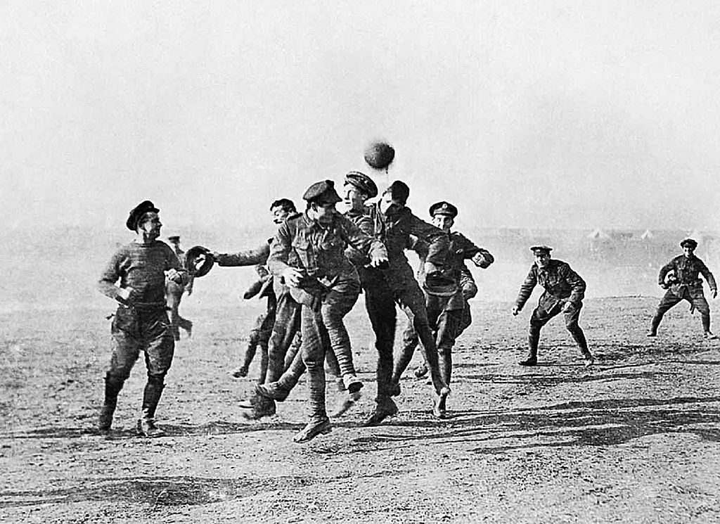 match football treve 1914